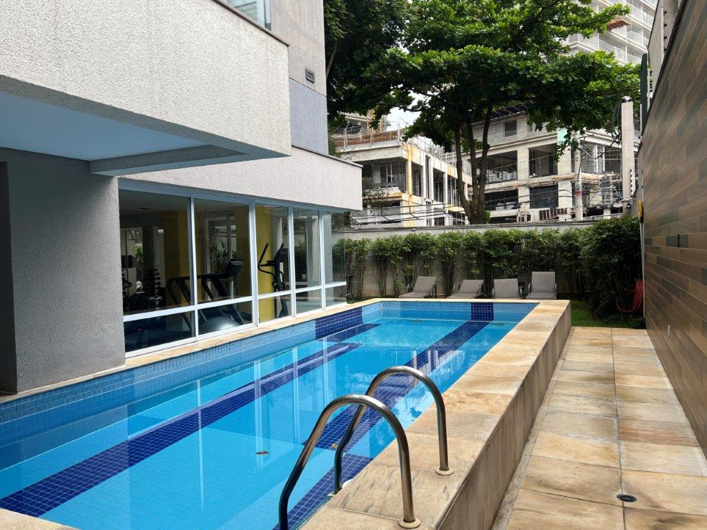 ALTO DE PINHEIROS APARTAMENTO MOBILIADO PARA LOCAÇÃO COM UM QUARTO E VAGA